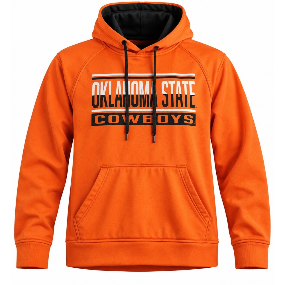 Colosseum Oklahoma State Cowboys Orange Hoodie Mens Small NCAA Sweatshirt